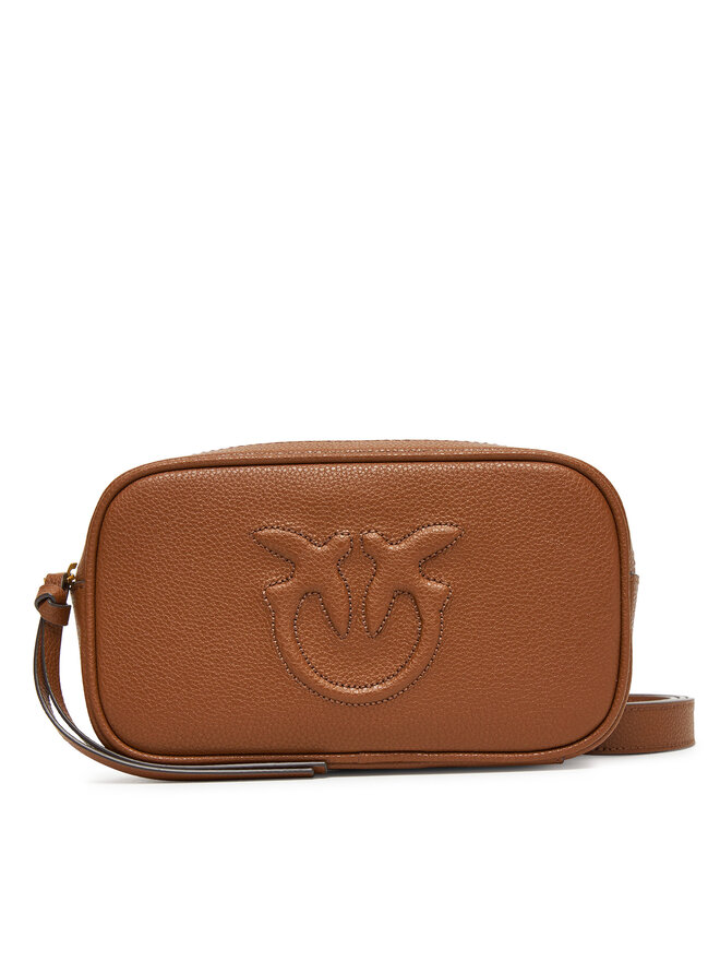 PINKO Ročna torba PINKO Pelle Bottalata AI 25-26 PCPL 105354 A29Q Rjava