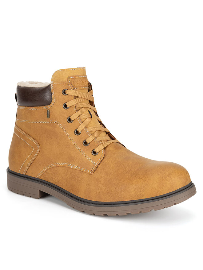 Lanetti Зимни обувки Lanetti MBS-6997-05 Жълт