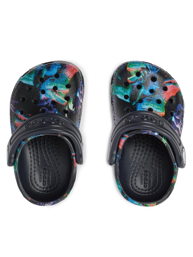 Crocs Şlapi Crocs Classic Dino Clog T 208303 Bleumarin