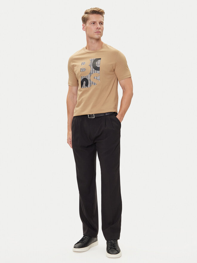 BOSS BOSS Camiseta H-Thompson 655 50543901 Beis Regular Fit