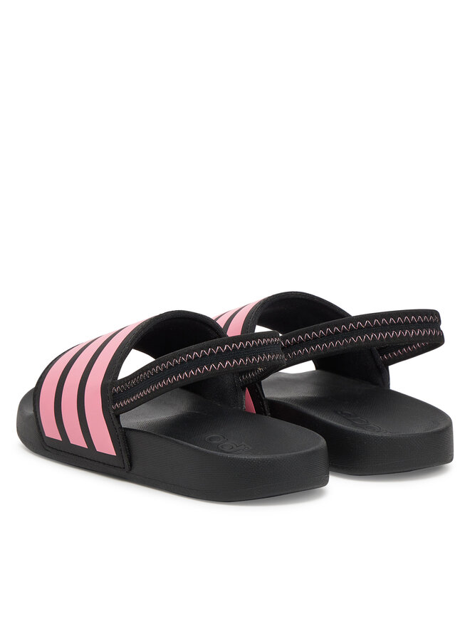 adidas Sandały adidas adilette Estrap JR5330 Czarny