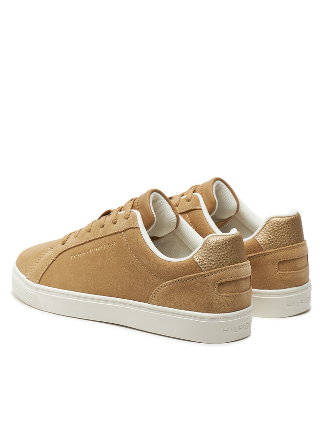 Tommy Hilfiger Sneakers Tommy Hilfiger Color Pop Court Sneaker FW0FW08282 Cachi