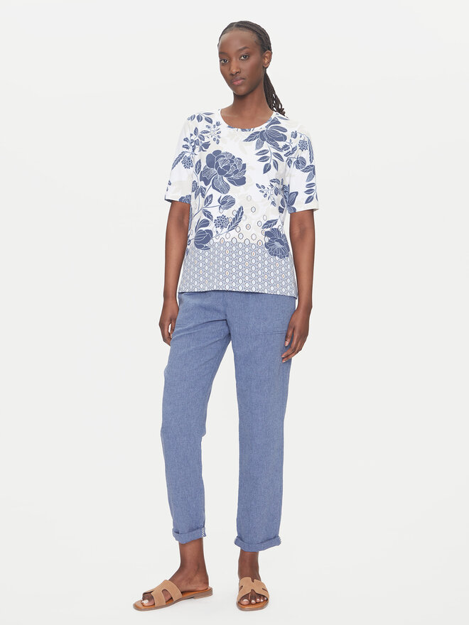 Olsen Olsen Camiseta 11105108 Azul Regular Fit