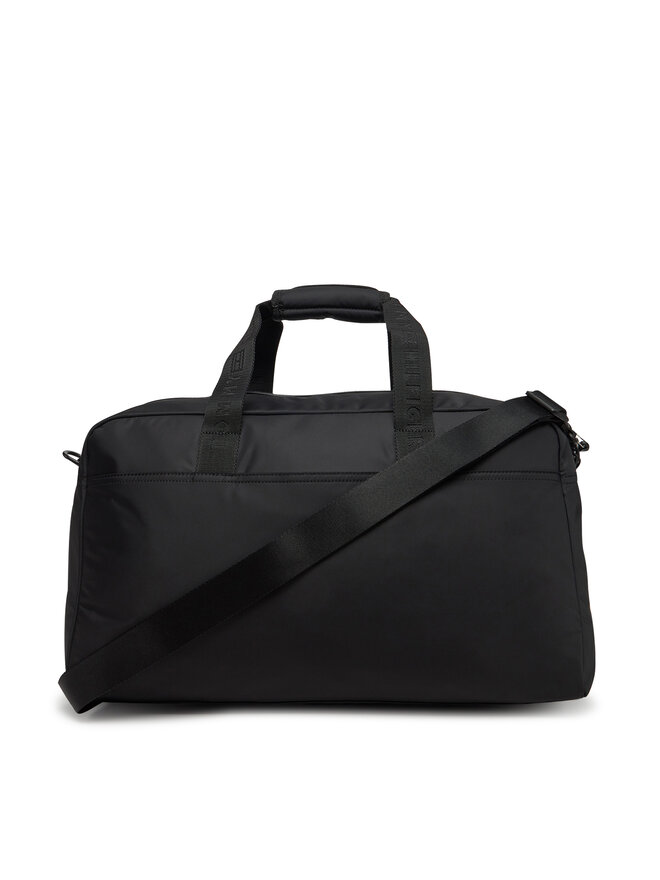 Tommy Hilfiger Torbica Tommy Hilfiger Th Repreve Duffle AM0AM13362 Črna