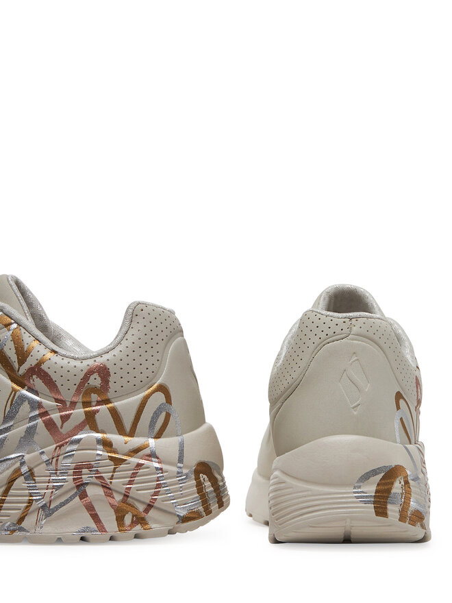 Skechers Αθλητικά Skechers Uno Lite - Metallic 314067L/NTMT Λευκό