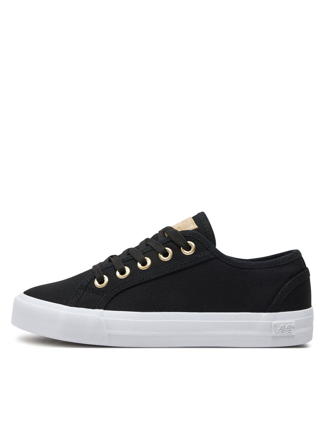 Lee Πάνινα παπούτσια Lee Ava C Women Low 50241019.25Y Μαύρο