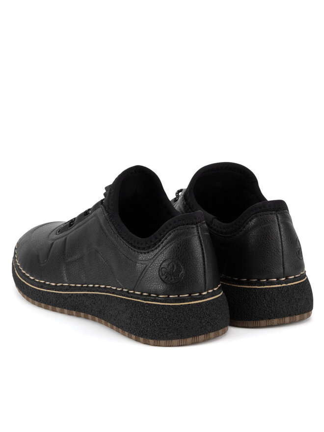 Rieker Sneakersy Rieker 50960-00 Czarny