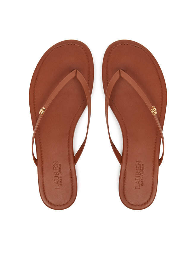 LAUREN RALPH LAUREN Zehentrenner LAUREN RALPH LAUREN Raquel 802953931006 Braun