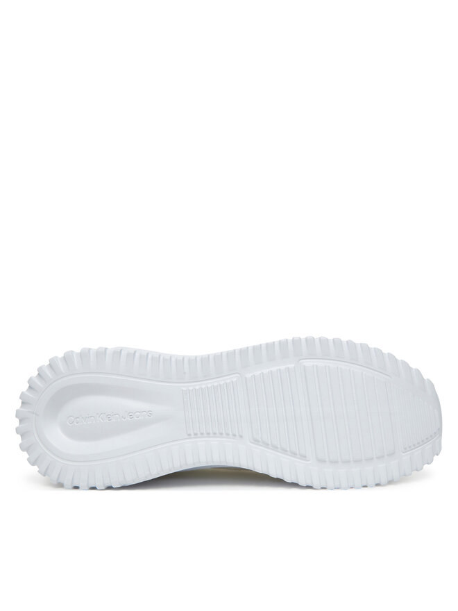 Calvin Klein Jeans Sportcipők Calvin Klein Jeans Eva Runner L-Up Mix Mesh Logo Ck YW0YW01851 Fehér