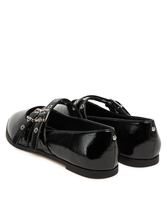 Buffalo Ballerine Buffalo Marly Cross 1621026 Nero