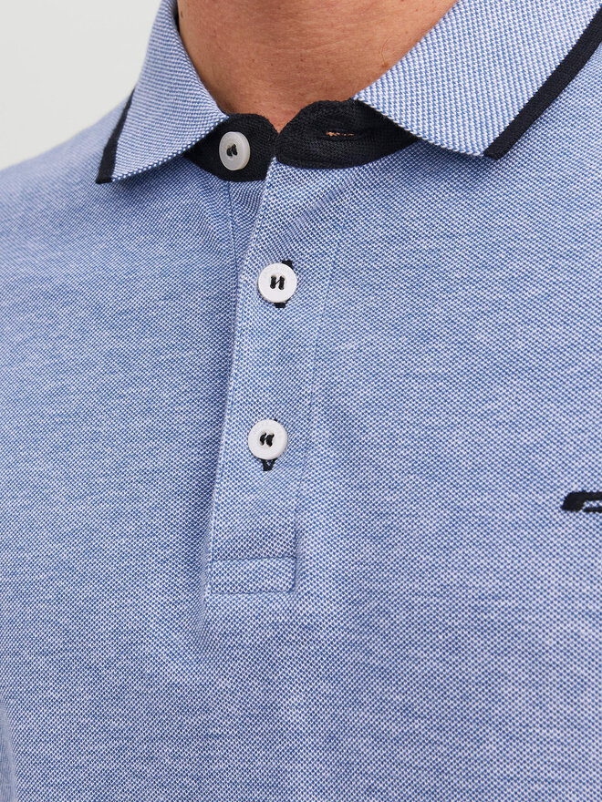 Jack&Jones Jack&Jones Pólóing Paulos 12136668 Kék Slim Fit