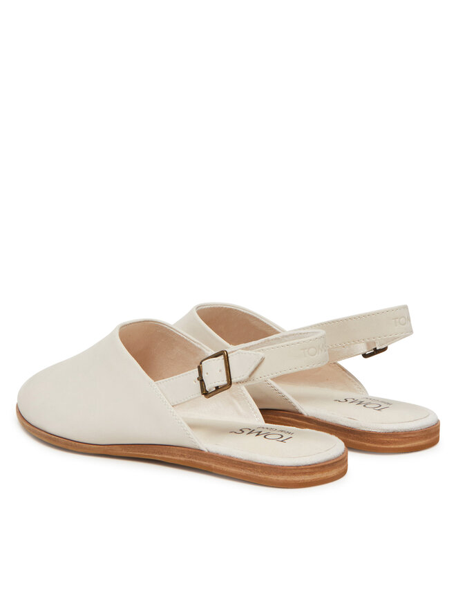 Toms Sandales Toms Jade Slingback 10022014 Écru