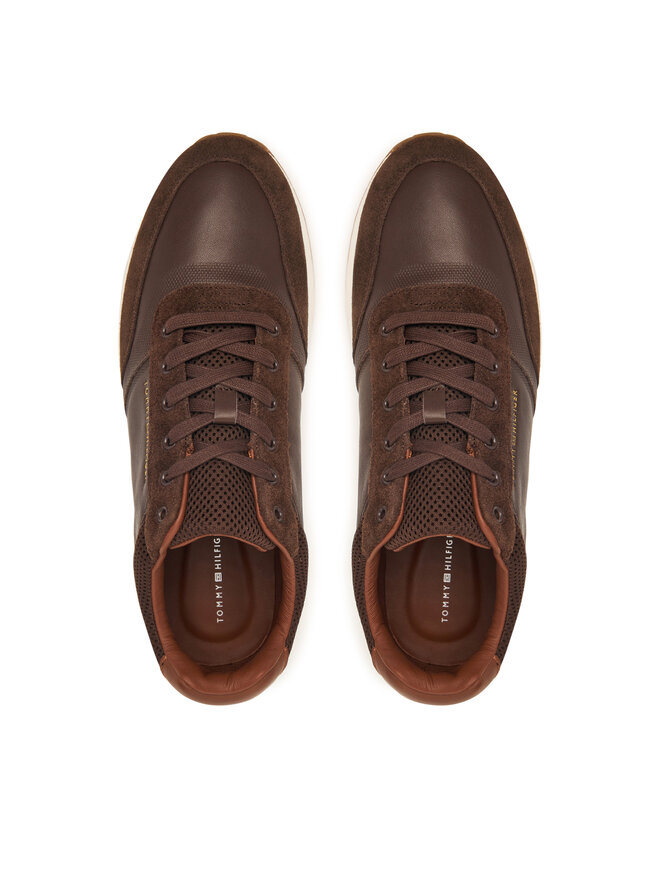 Tommy Hilfiger Sneakers Tommy Hilfiger Dressy Runner FM0FM05910 Braun