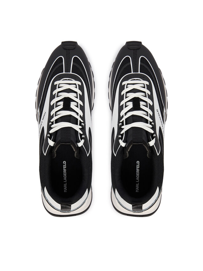Снікерcи KARL LAGERFELD Kairo KL51129A Чорний | evzuttya.com.ua