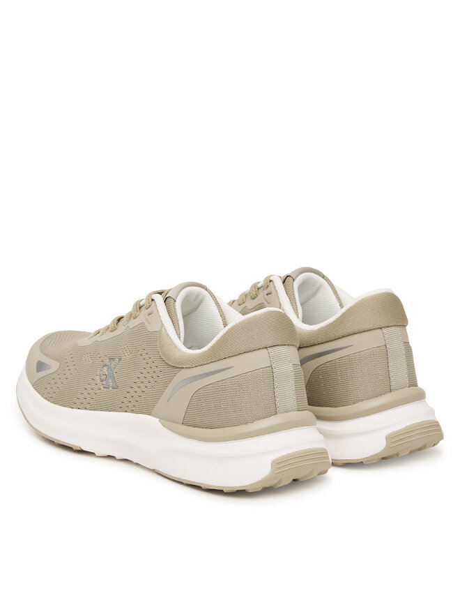 Calvin Klein Sneakers Calvin Klein Low Cut Lace-Up V3X9-83311-1903 Beige