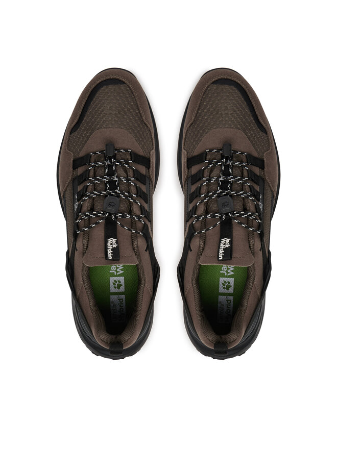 Jack Wolfskin Trekkingi Jack Wolfskin Dromoventure Athletic Texapore Low M A63297 Brązowy