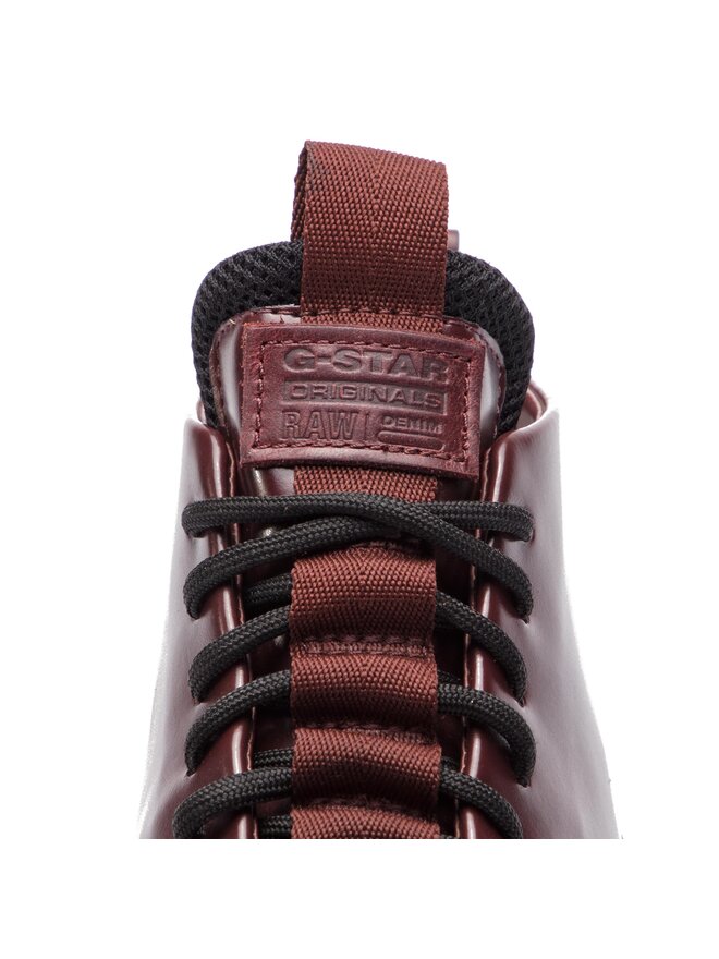 G-Star Raw Ghete G-Star Raw Core Derby Boot D11777-A850-593 Vișiniu