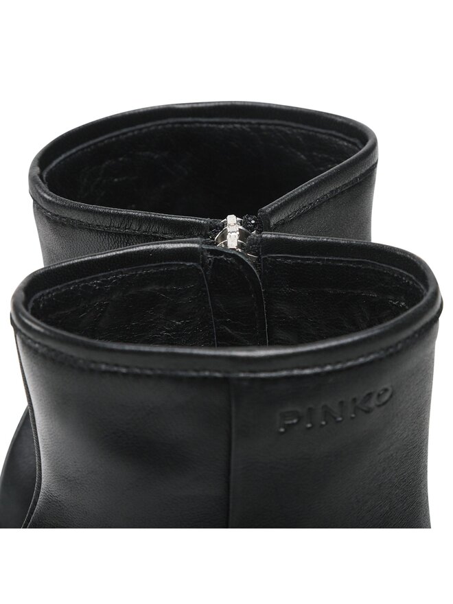 PINKO Μποτάκια PINKO Tea Tronchetto PE 23 BLKS1 100664 A0N9 Μαύρο