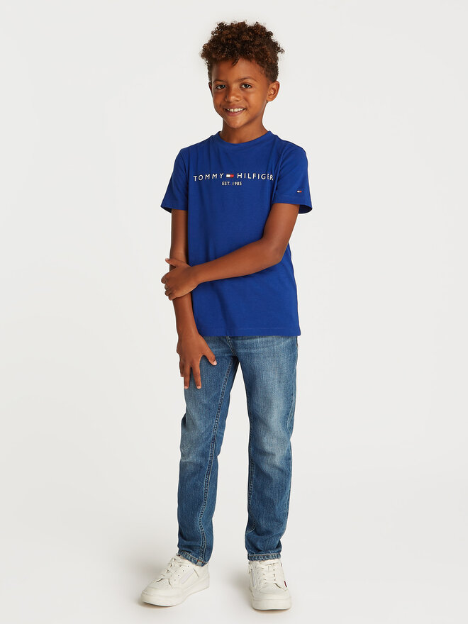 Tommy Hilfiger Tommy Hilfiger Marškinėliai Essential KS0KS00397 D Mėlyna Regular Fit