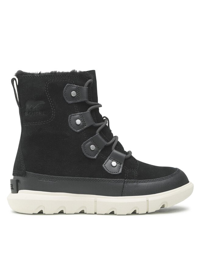Sorel Botas de nieve Sorel Explorel II Joan Faux Fur Wp NC4462-010 Negro