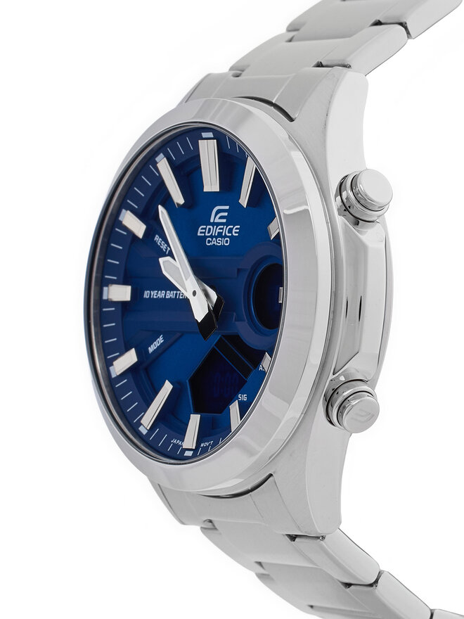 Casio Uhr Casio Edifice EFV-C120D-2AEF Silberfarben