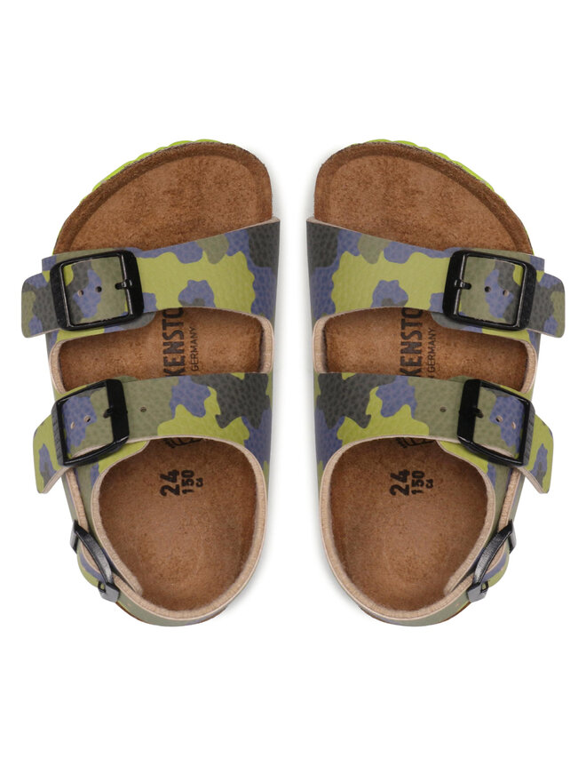 Birkenstock Sandały Birkenstock Milano Kinder 1022186 Zielony
