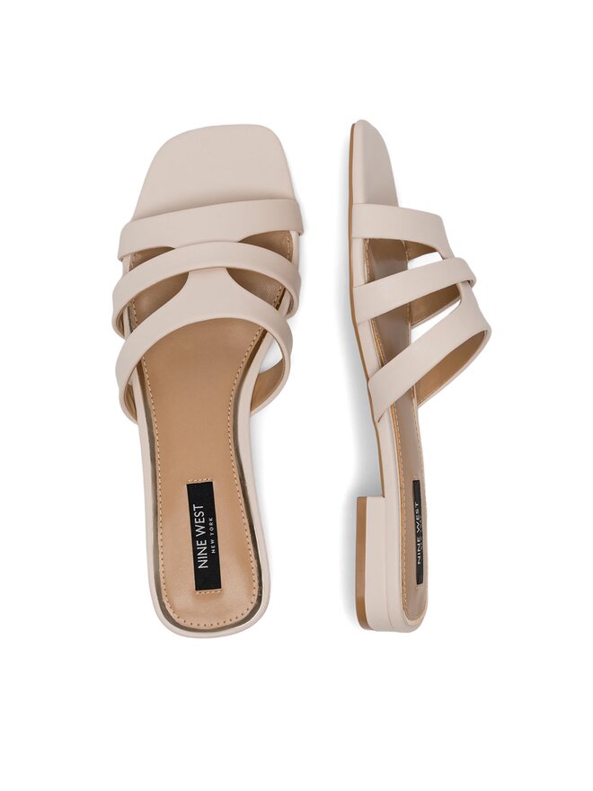 Nine West Šlepetės Nine West 123AL1207-1 Smėlio