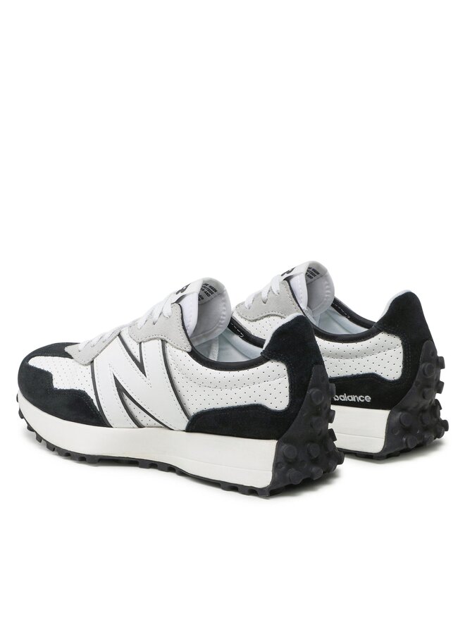 New Balance ☆ MS327NI Black×White Sneakersy New Balance MS327NI Biały | eobuwie.com.pl