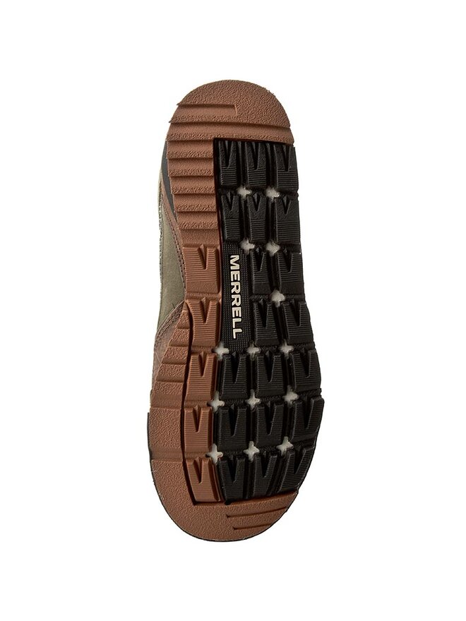 Botas de trekking Merrell Burnt Rock J91249 Verde zapatos.es