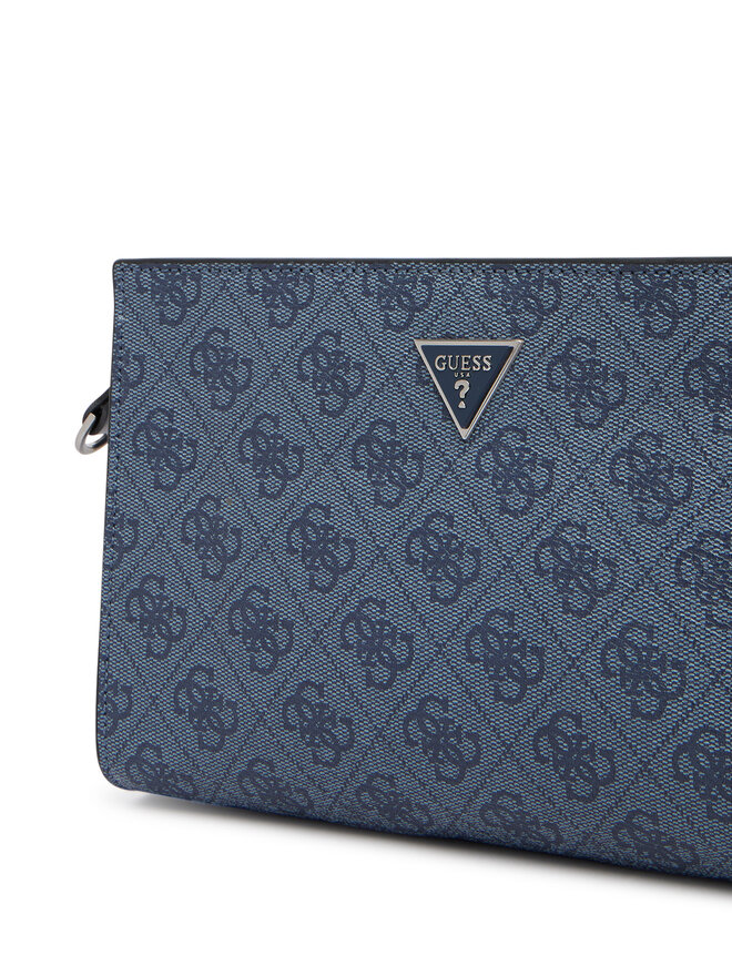 Guess Плоска сумка Guess HMMILO P6157 Cиній