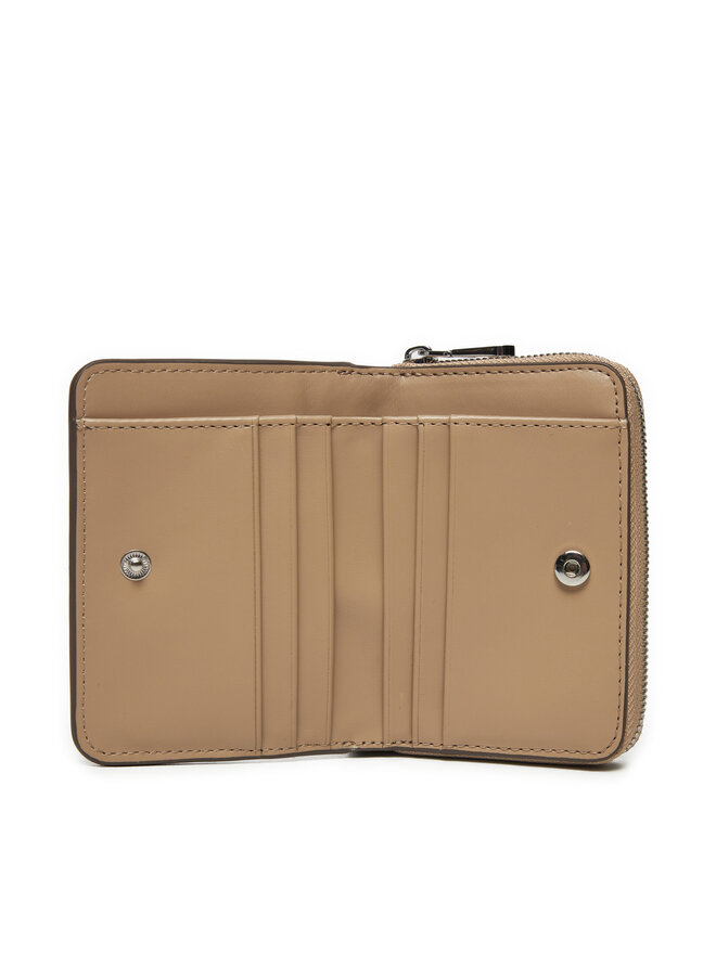Calvin Klein Mały Portfel Damski Calvin Klein K60K612740 Beżowy