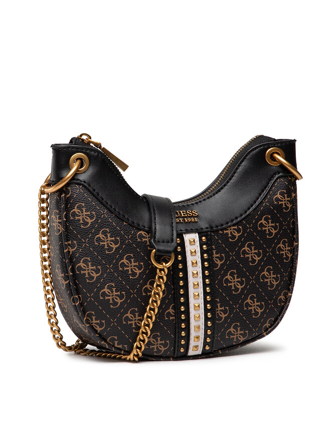 Guess Сумка Guess Kasinta Minni Hobo HWEB84 05760 Коричневий
