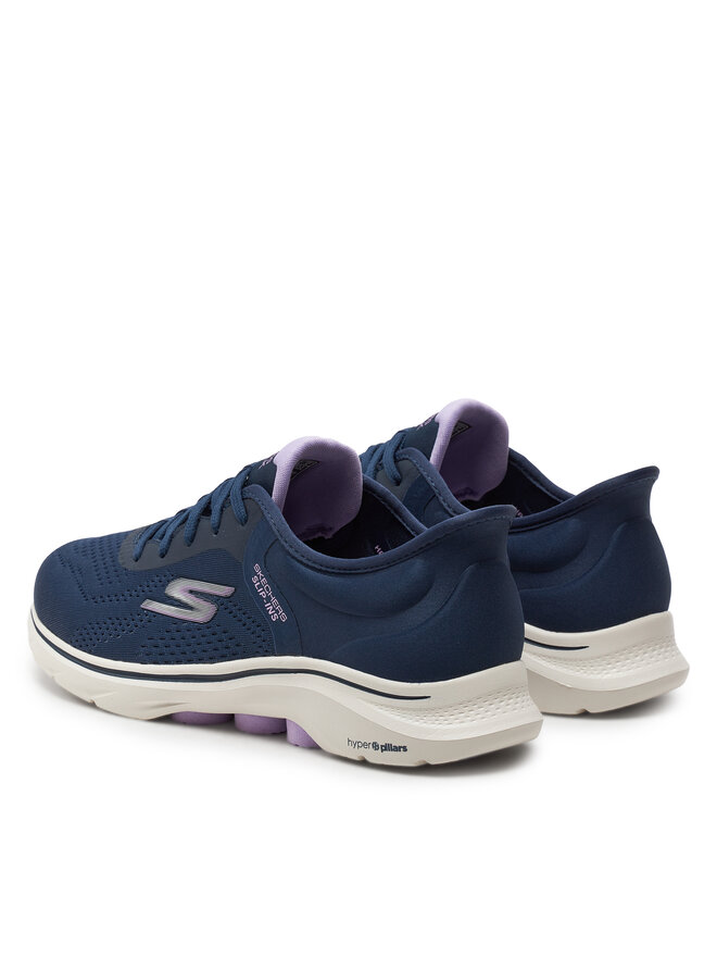 Skechers Sneakersy Skechers Gowalk 7 125233/NVLV Granatowy