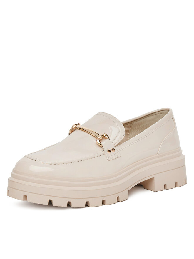 DeeZee Loafersy DeeZee 58682-9 Beżowy