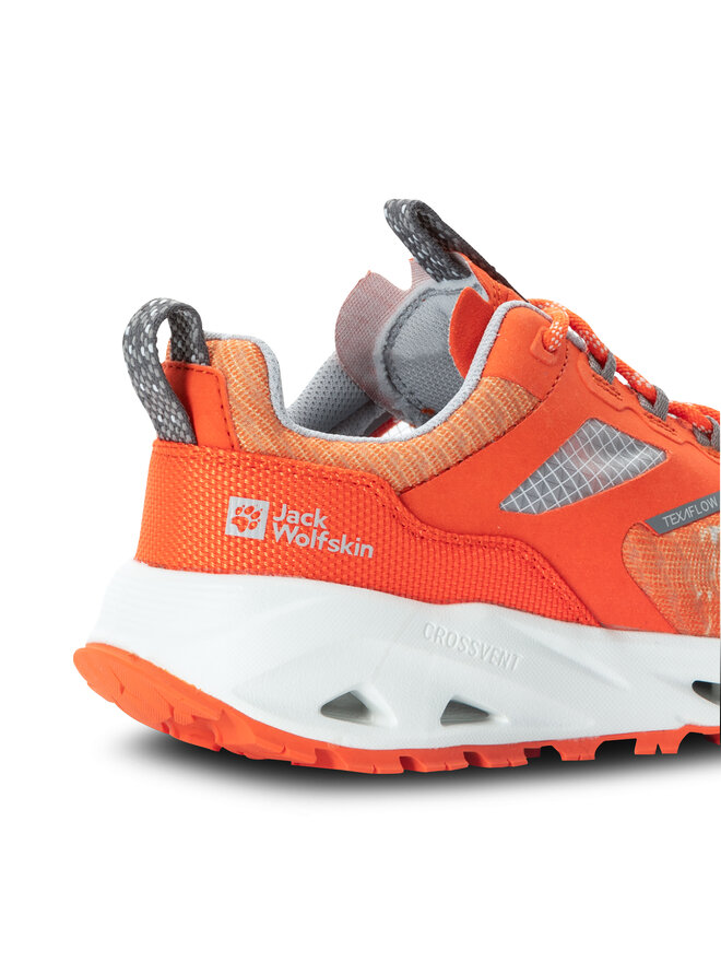 Jack Wolfskin Sneakersy Jack Wolfskin Prelight Pro Vent Low W 4064331 Pomarańczowy