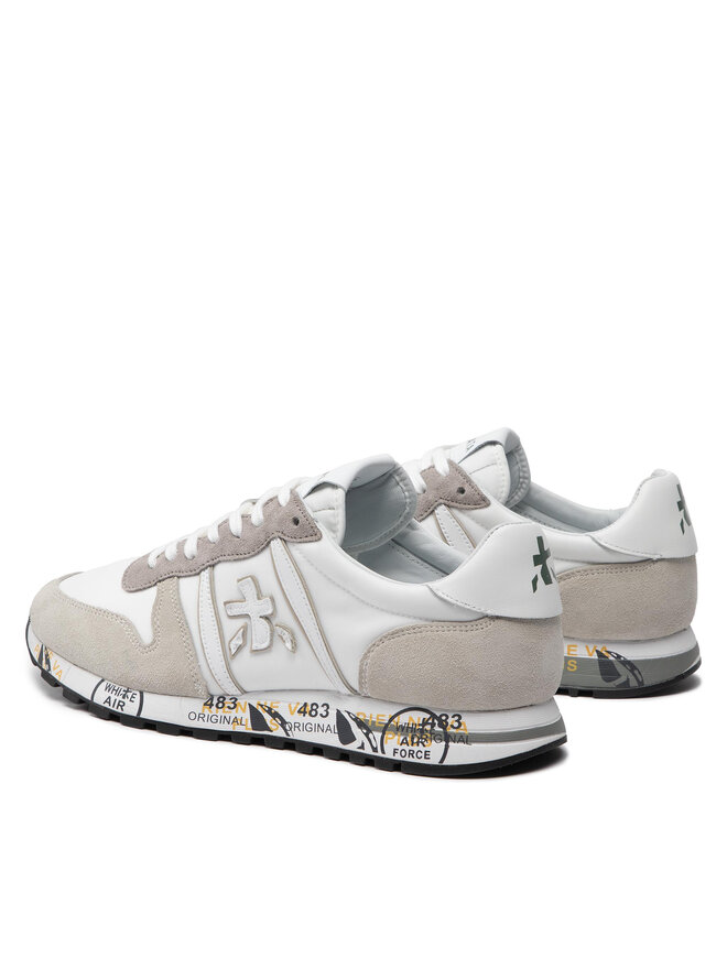 Premiata Сникърси Premiata Eric 5669 Бял