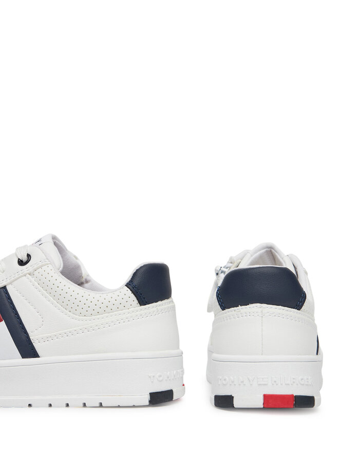 Tommy Hilfiger Αθλητικά Tommy Hilfiger Flag Low Cut Velcro Sneaker T3X9-33859-1355 M Λευκό