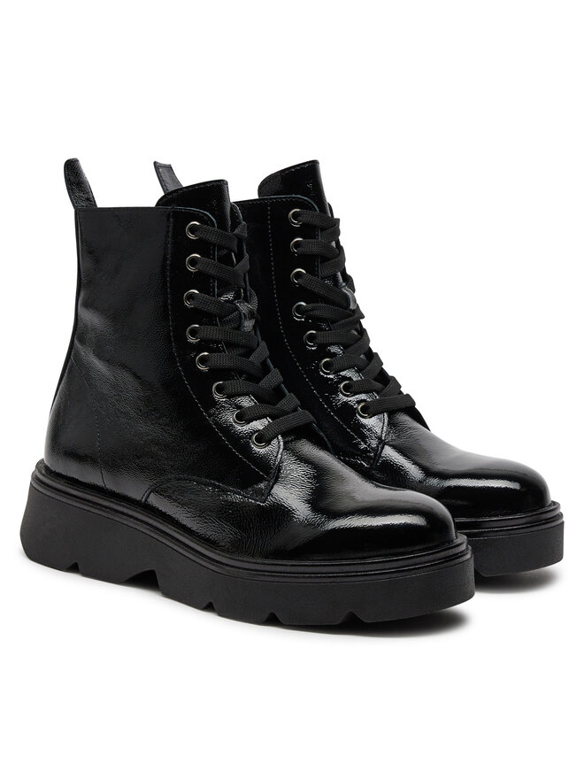 Piazza Schnürstiefeletten Piazza 960318 Schwarz