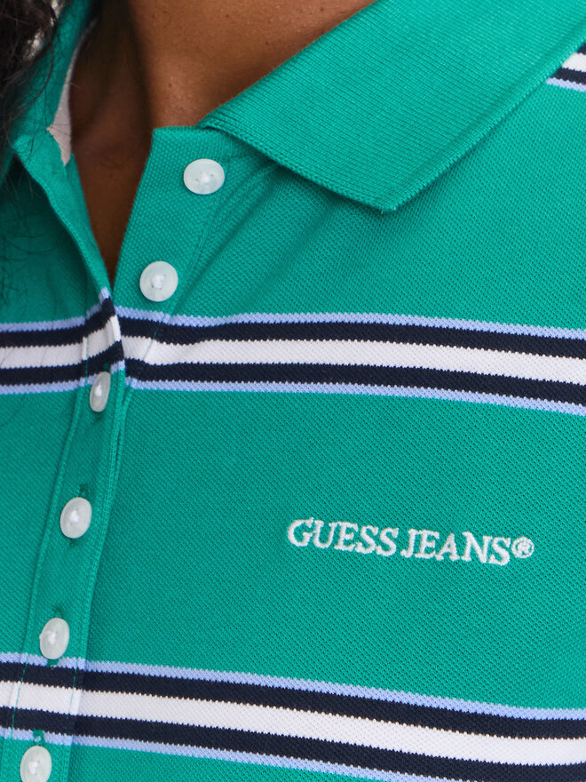 Guess Jeans Guess Jeans Top 176097 Verde Classic Fit