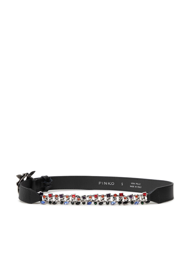 PINKO Cintura da donna Pinko Love Chandelier Belt H3 20222 PLT01 1H214A.A088 Nero
