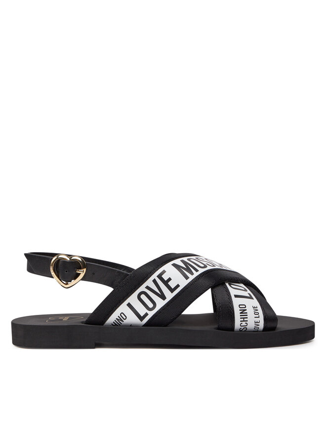 LOVE MOSCHINO Сандали LOVE MOSCHINO JA16412G0IIX210A Черен