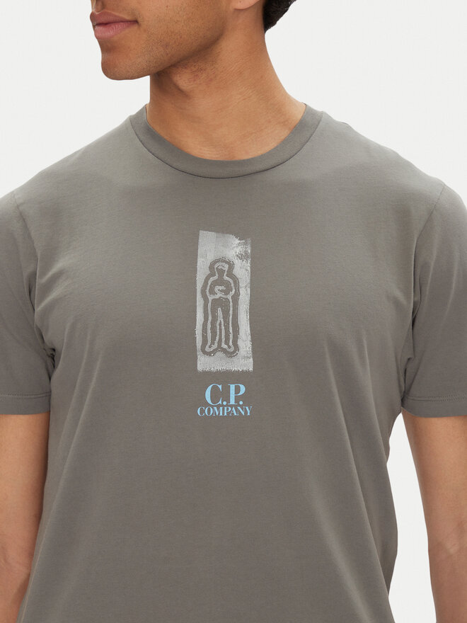 C.P. Company C.P. Company Camiseta 18CMTS310A005431G Gris Regular Fit