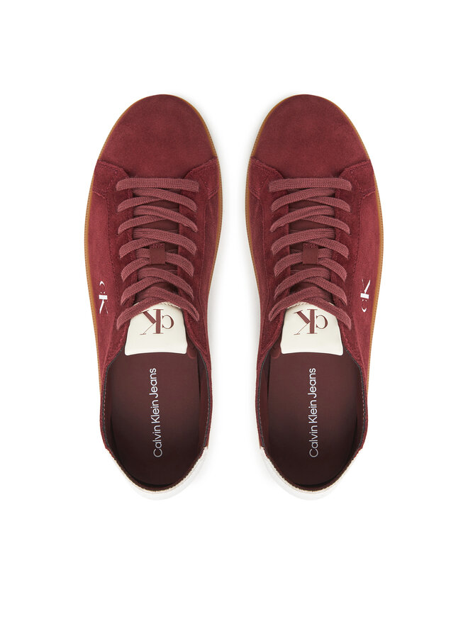 Calvin Klein Jeans Sneakers Calvin Klein Jeans Low Profile Cupsole Su YM0YM01321 Vișiniu