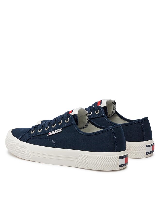 Tommy Jeans Tenisky Tommy Jeans Tjm Lace Up Canvas Color EM0EM01365 Tmavomodrá