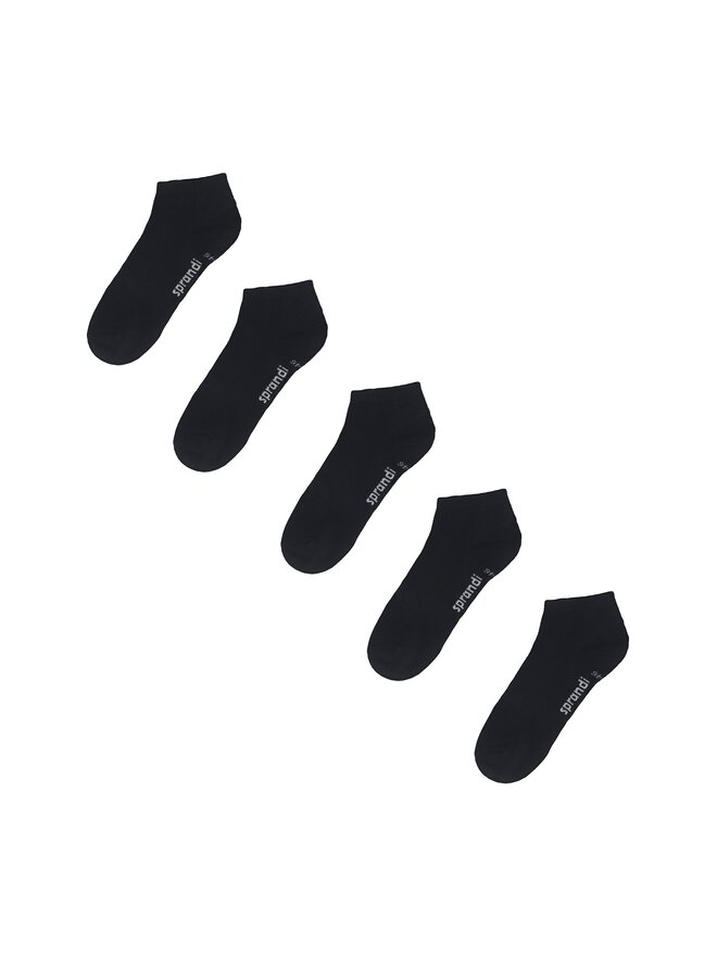 Sprandi Комплект 5 чифта къси чорапи дамски Sprandi 0WB-003-AW23 (5-pack) Черен