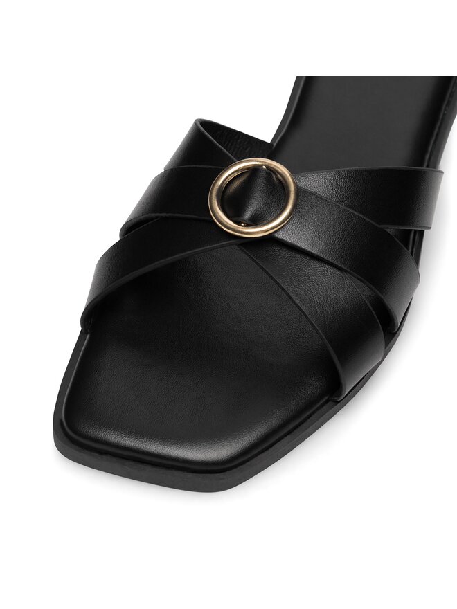 DeeZee Pantoletten DeeZee KLE1004-109 Schwarz