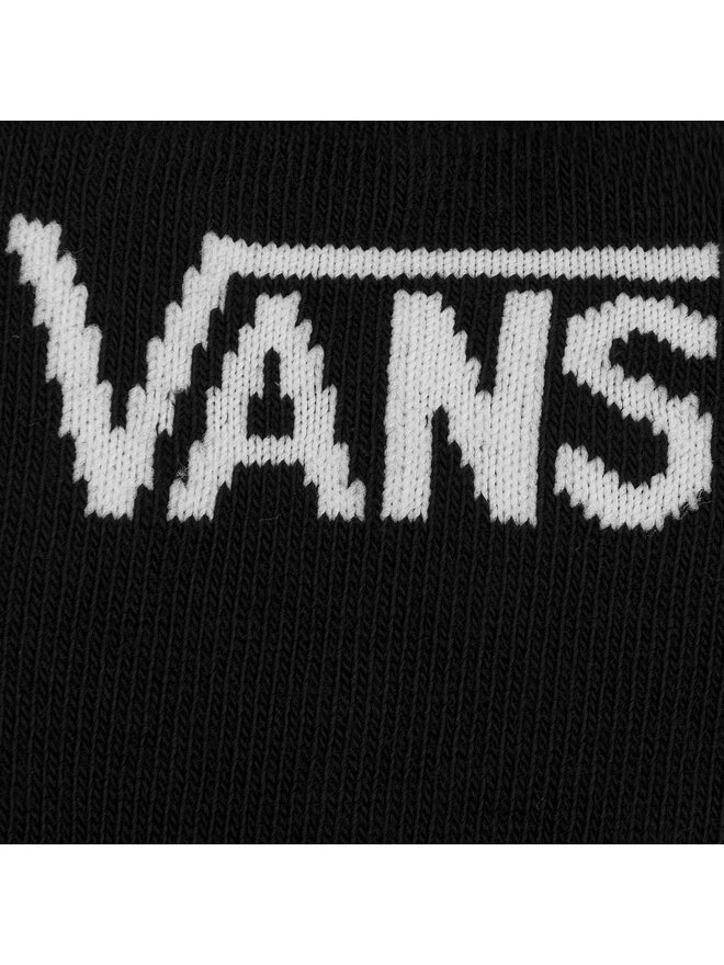 Vans 3 sieviešu zemo zeķu pāru komplekts Vans Classic Kick VN000XNRBLK Melns