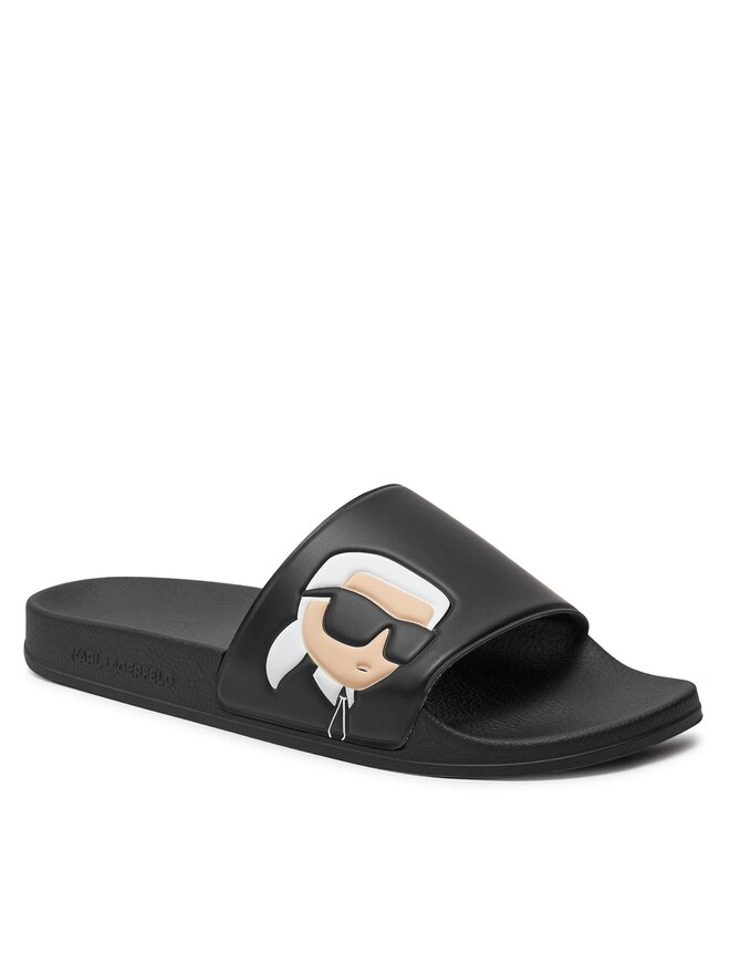 KARL LAGERFELD Klapki KARL LAGERFELD KL70005N Czarny