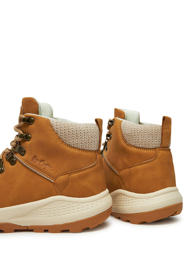 Lee Cooper Polokozačky Lee Cooper LCJ-24-03-3075LA Hnědá