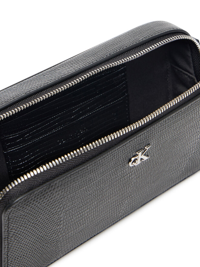 Calvin Klein Сумка Calvin Klein Lizard Embossed Lthr Mini Wallet LV04F1071G Чорний